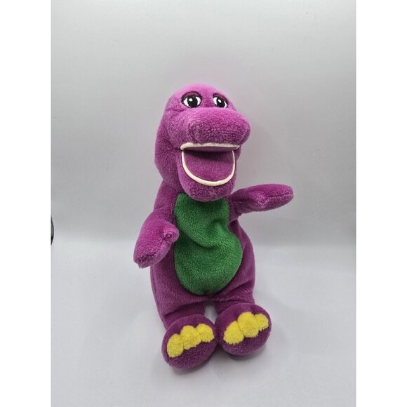 Barney Other - Vintage Barney & friends Small Plush Barney The Dinosaur Beanie Bag